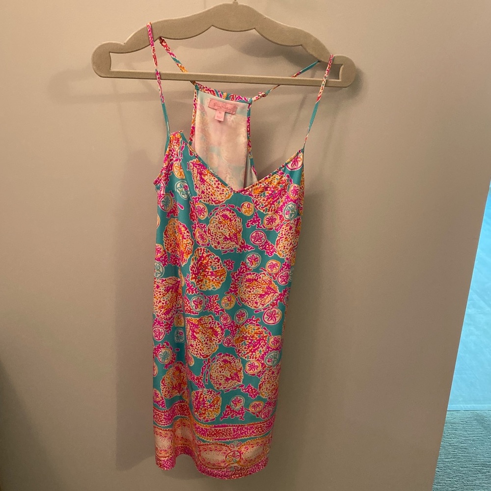 Lilly Pulitzer Silk Dress!!